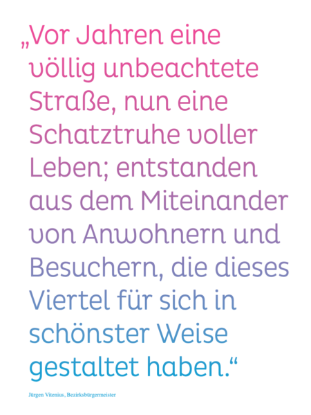 Viertelmagazin Statement Jürgen Vitenius