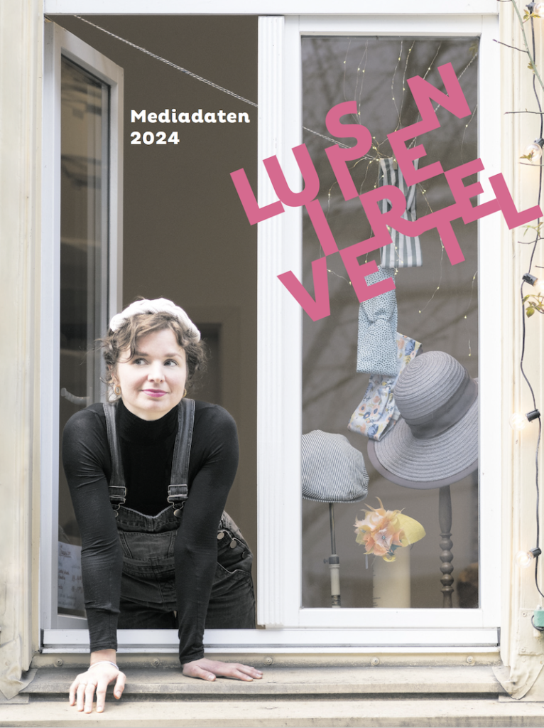 Luisa Glücklich Hutmacherin Coverbild Luisenviertelmagazin Mediadaten