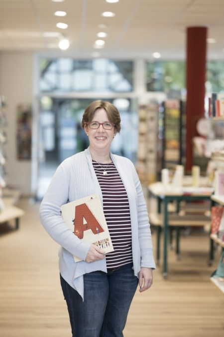 Kerstin Hübner im Buchladen Laurenz & Luise