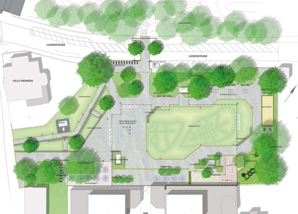Skizze Deweerth Garten 2025