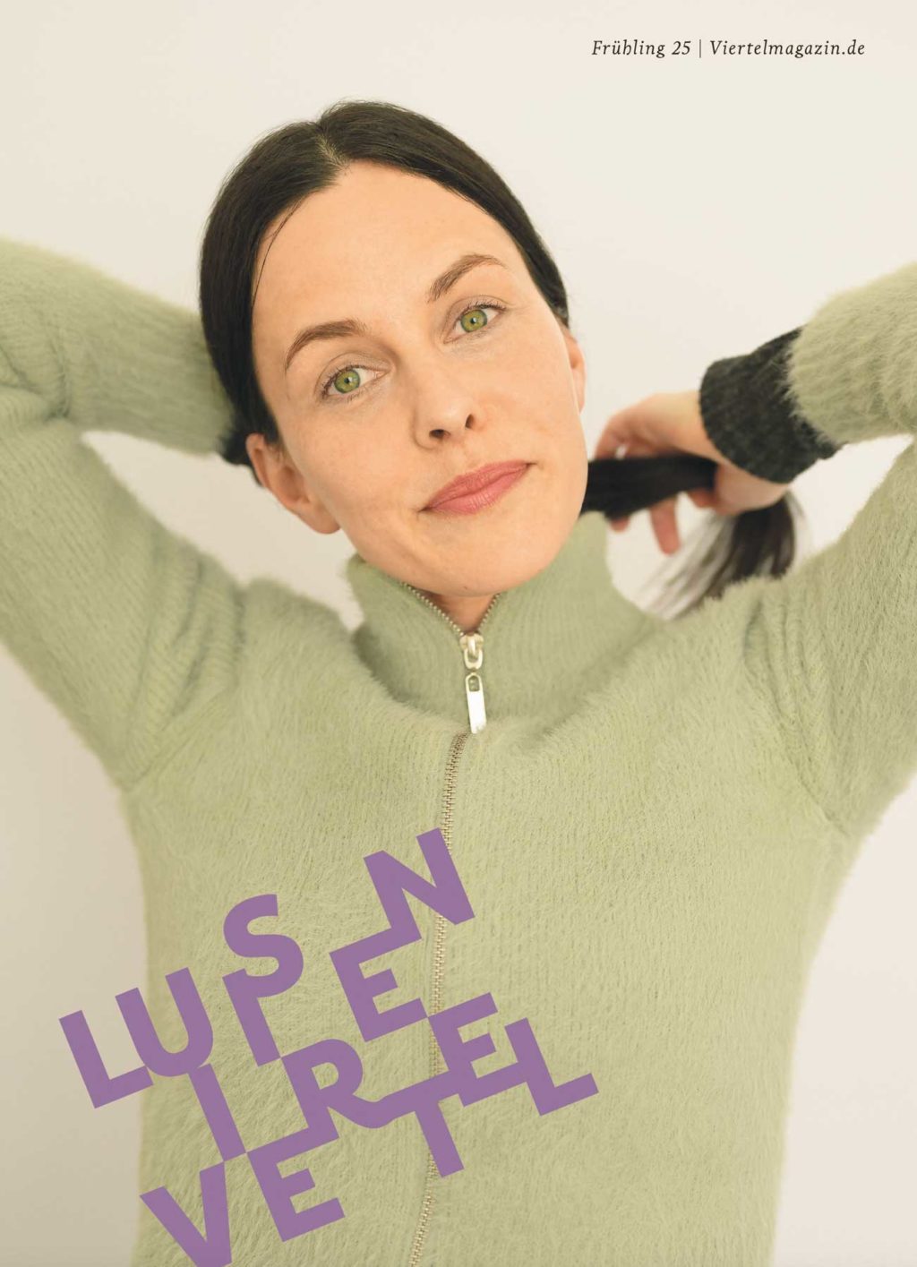Titelbild Luisenviertelmagazin Kinderbuchautorin Katrin Schmitz